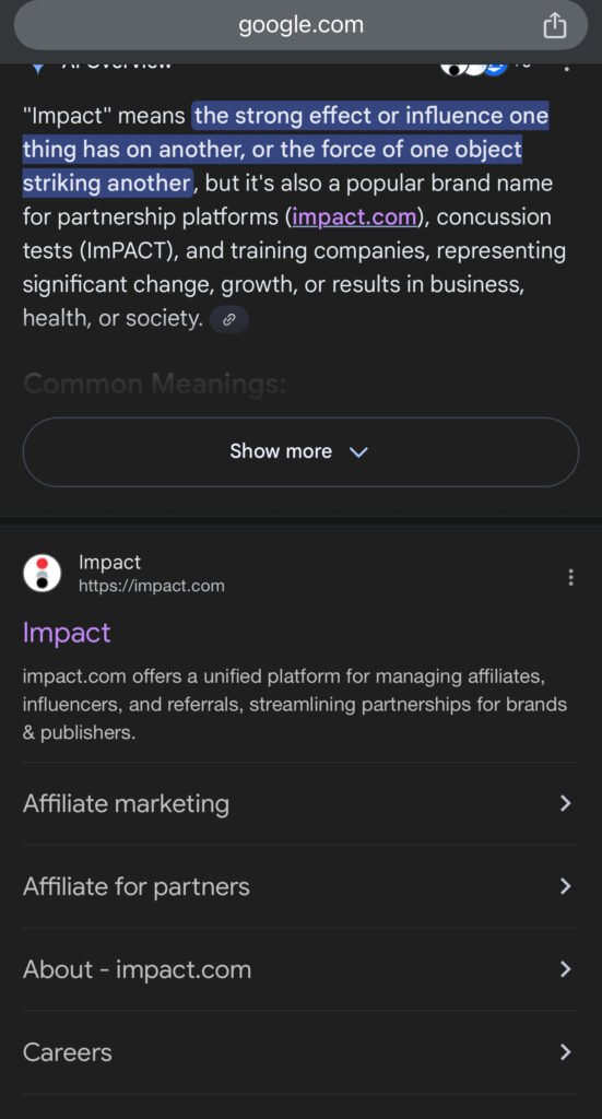 Best Impact Affiliate Marketing